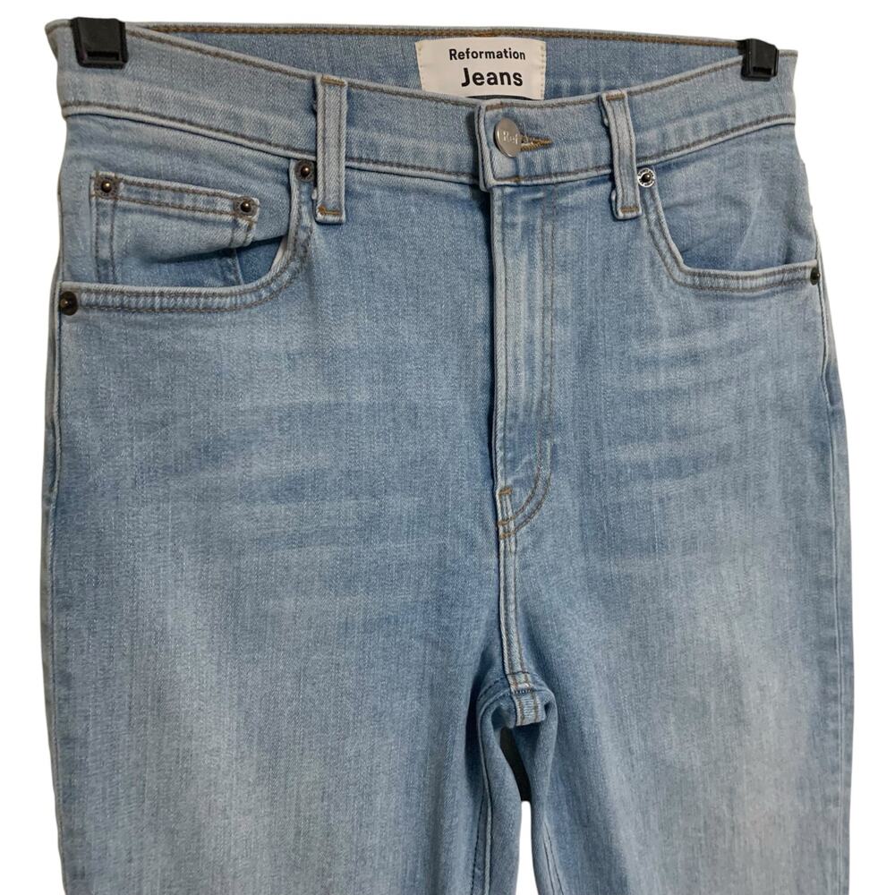 Reformation High And Skinny Jeans Womens Size 26 - Picture 3 of 11